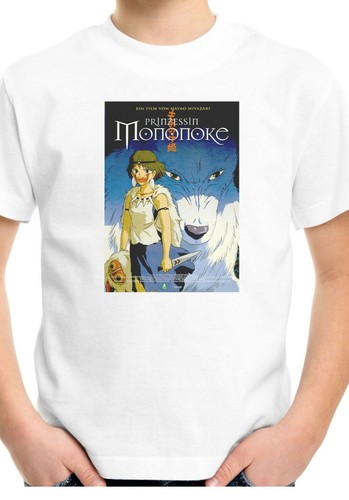 Princess Mononoke Anime Movie Poster Kids Unisex Top Birthday Gift T-Shirt 40