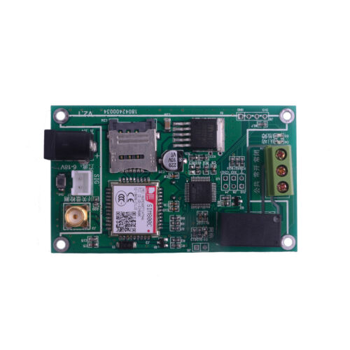 1 Channel Relay Module SIM800C 2G SMS GSM Remote Control Switch+Case+Screwdriver