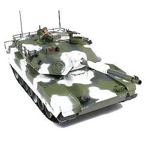 Hobby Engine Premium Label M1A1 Abrams 2.4G Tanque-Invierno-HE0711W