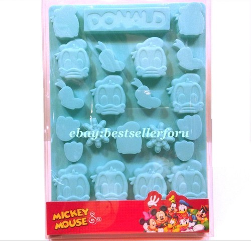 Disney Silicone Baking Tray Chocolate Candy Muffin Cake Fondant Sugarcraft Mold
