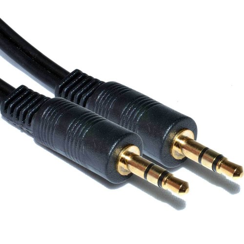 Gold Plated 3.5mm Jack Male to Male Plug Aux Stereo Audio Cable Lead 0.5m-15m UK