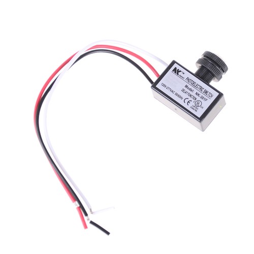 AC80~277V Photocell Dusk to Dawn Button Photo Control Eye Switch ControllerV TB