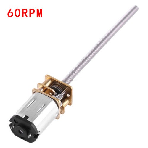 DC 6V Gear Motor 55mm//2.16inch Haltbar Useful von 30 bis 400 U//min Lange Welle