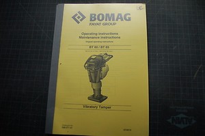 Bomag bt60 parts Bomag bt60 parts