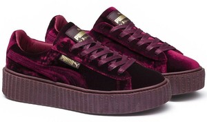 Puma Creepers Velvet Purple Puma Creepers Velvet Purple