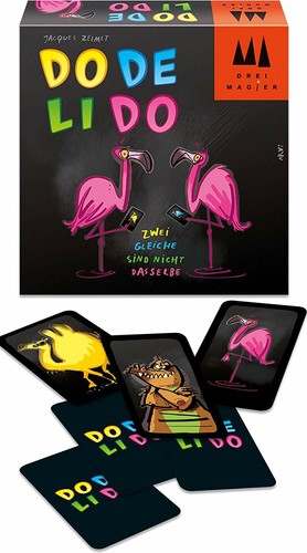Game dodelido Card Game Kids Cards Fun Reaction Game Action Game Learning