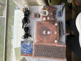SEGA Dreamcast HKT-3000 Hello kitty Console Controller Pink Rare Limited Japan