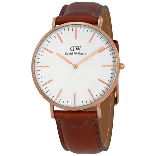 Neuf Daniel Wellington DW00100006 Classique Saint Mawes Montre 40MM 2 An