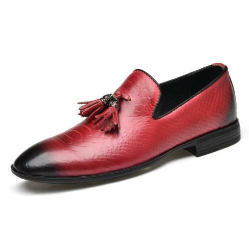 Details about / 38-50 Mens Dress Formal Business Leisure Shoes Tassels Pointy Toe Oxfords Chic L