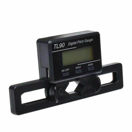Digital Pitch Gauge RC Logger Propellers Tester With LCD Display Blade Align RC