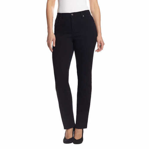 Gloria Vanderbilt Ladies/' Amanda Stretch Denim Jeans BLACK Select Size