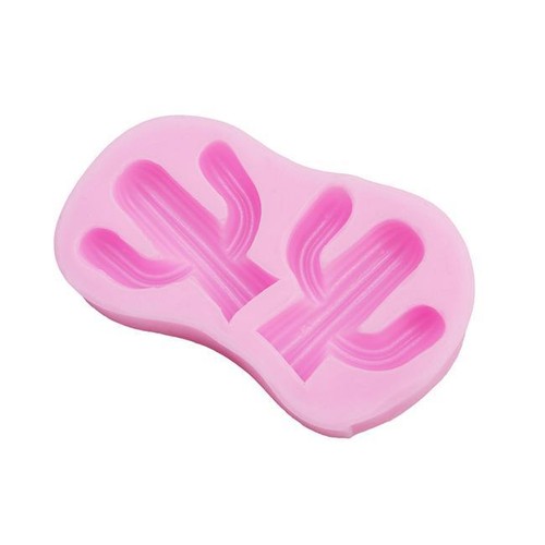 Cactus Plant Silicone Fondant Mold Cake Sugarcraft Decorating Chocolate Mould DB
