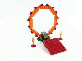 LEGO Legends of Chima 70100 Ring of Fire - Complete Set with Manual, No Cards