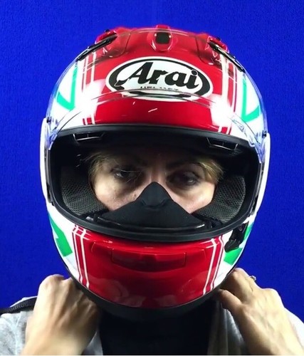 Arai 2355 Large Cloth Race Breath Guard New Genuine RX7-RR4 Quantum Vector