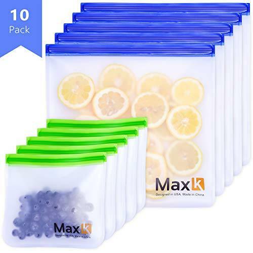 Max K Reusable Ziploc Bags