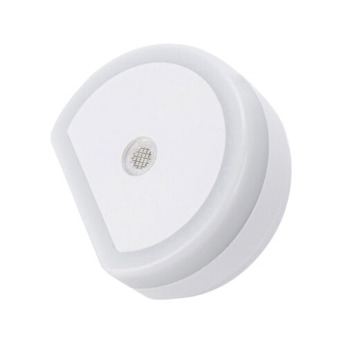 Light Control LED Night Lamp Dual USB Port Wall Sensor Socket Light EU Plug