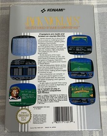 Nintendo Nes Jack Nicklaus Golf