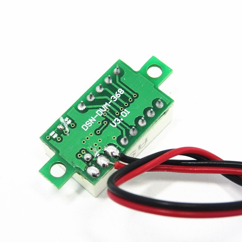 Two-Wire LED Display Voltmeter DC 4.5V-30V Panel Digital Voltage Volt Meters DIY