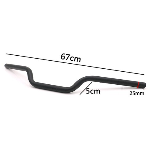Chrom 1/" 25mm Handlebars Drag Bar For Harley Sportster 1200 883 Fatboy FLHR FLTR