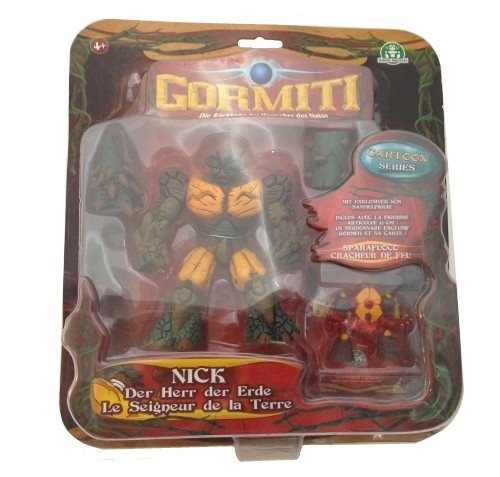 T176 Gormiti CARTOON NICK 12 CM Mobile Personnage 5 cm Personnage