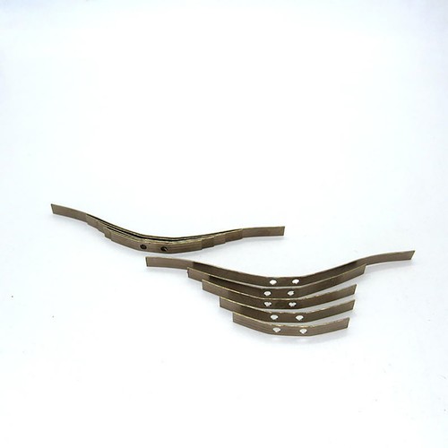 Thickened Steel Leaf Spring Sheet for WPL B16 B36 B24 GAZ Ural Drive Army Cars