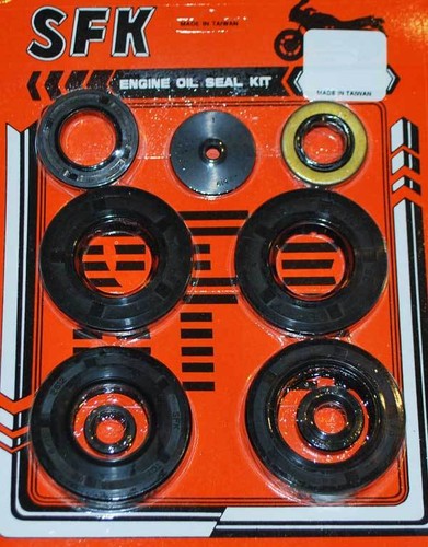 New Suzuki GT380 GT 380 GT-380 Engine Oil Seal Set Kit Seals Crankshaft Drive