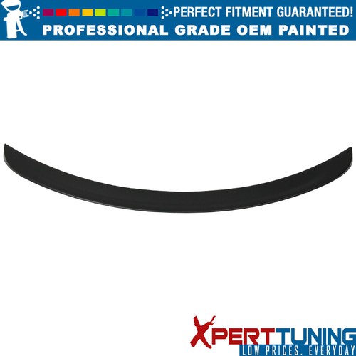 OEM Painted Color Fit 12-18 Tesla Model S 4Dr Sedan Painted Rear Trunk Spoiler