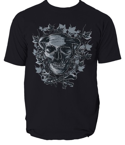 The horned one t shirt skull bones cool S-3XL