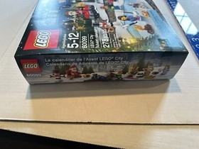 New Open Box Unpunched LEGO 60099 Lego City Advent Calendar Building Kit Retired