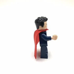 LEGO Superman Dark Suit minifigure 76044 76087 Super Heroes DC mini figure