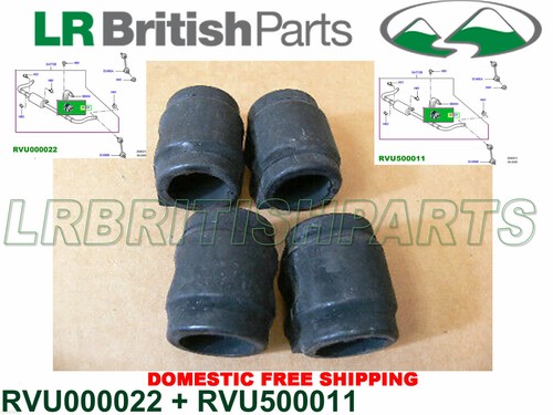 LAND ROVER FRONT /& REAR STABILIZER BAR BUSHING RANGE ROVER SPORT 05-13 SET OF 4
