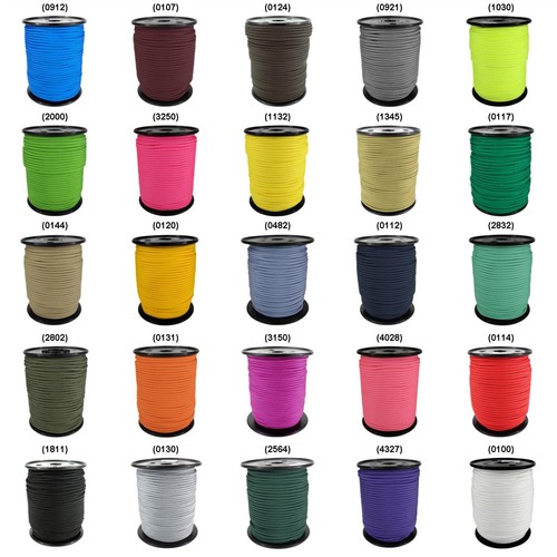 PP Seil Tauwerk Flechtleine 4mm 100m Violett wie Paracord Kordel Flechtschnur