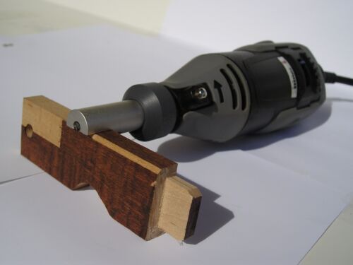Planer Guide Dremel Cutter Carbide tools Chamfer Deburr Hobby Models Woodworking 