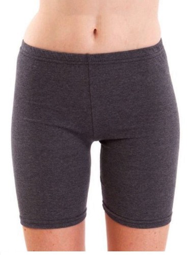 LADIES COTTON CYCLING STRETCHY SHORT ACTIVE CASUAL SPORTS WOMENS LEGGINGS 8-18