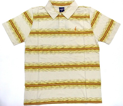 Lightning Bolt Polo Styled Shirt Cathay Spice Lightning Bolt 100/% Cotton Surf
