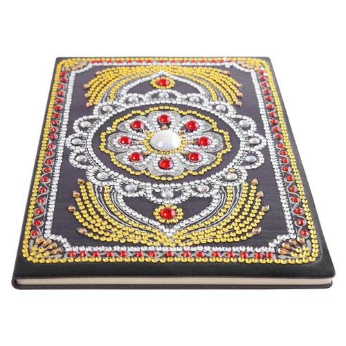 DIY Peafowl Special Shaped Diamond Painting 50 Pages A5 Sketchbook Notebook Gift