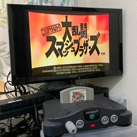 Nintendo 64 N64 Black Console + Controller set Expansion Pak Region Free Tested