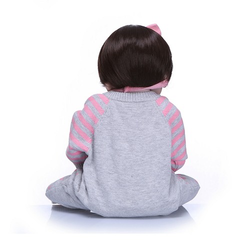 23 Inch Reborn Toddler Dolls Silicone Vinyl Full Body Anatomically Correct Girls