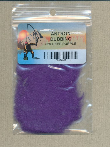 Antron Dubbing Bag deep purple 1 gram