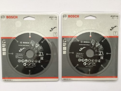 BOSCH multi cutting wheel CARBIDE 115mm GRINDER 2608623012 wood//plastic//plaster