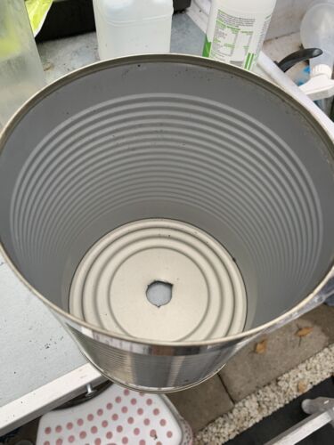 6” Metal Buckets Pots Tins Planter. 