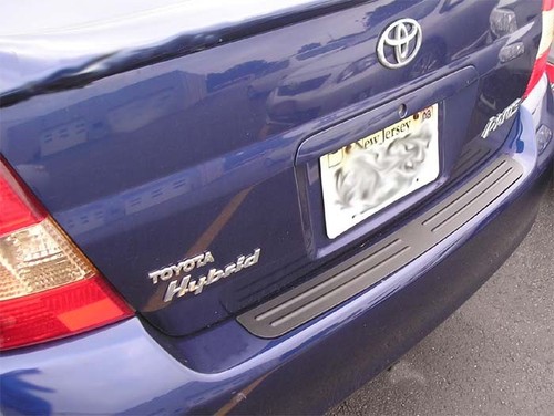 REAR BUMPER TOP SURFACE PROTECTOR COVER FITS 2001 2012 TOYOTA PRIUS HYBRID