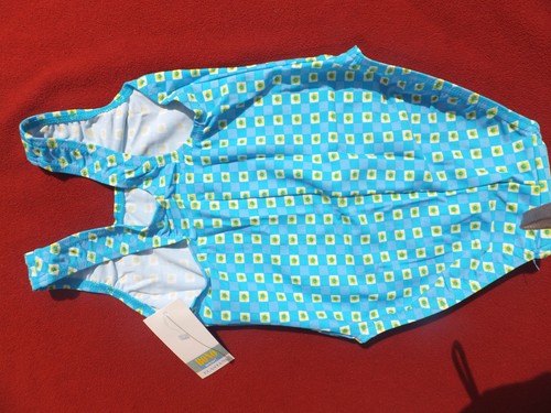 BRAND NEW BONO GIRLS SWIMMING COSTUME BLUE OR TURQUOISE SIZES 4-5 6-7 YRS