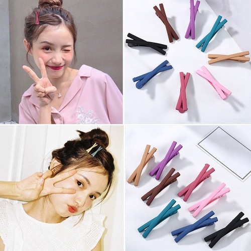 Fashion Matte Hairpins Hair Clip Barrettes Hair Accessories Candy Color Hair Pin