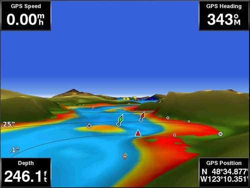 Vancouver -Dixon Entrance 2016 Garmin BlueChart g2 Vision HD VCA501L Puget Sound