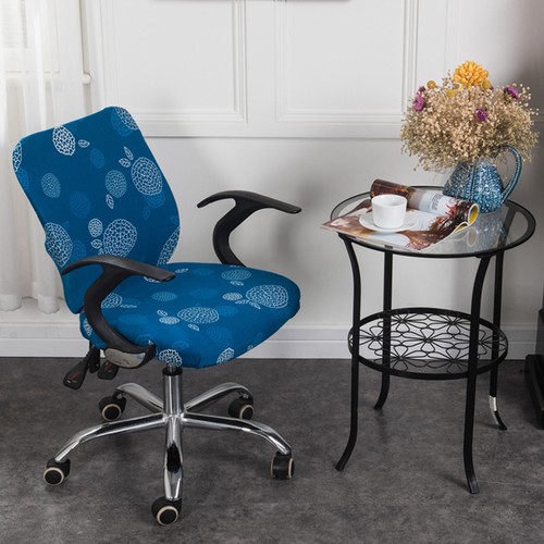 Easy Stretch Rotating Computer Chair Cover Universal Home Office Chair Cover