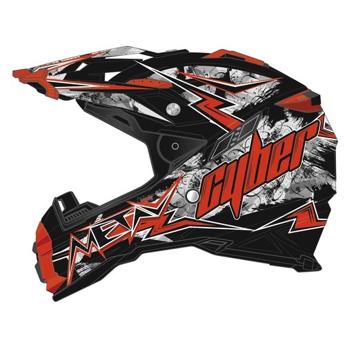 Cyber UX-28 Lightning Mens Off Road Dirt Bike MX DOT Motocross Helmets