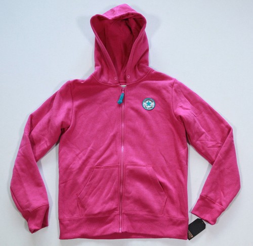 Neu All Star Converse Mädchen Girls Sport Hoodie Kapuzen Sweater Jacke pink
