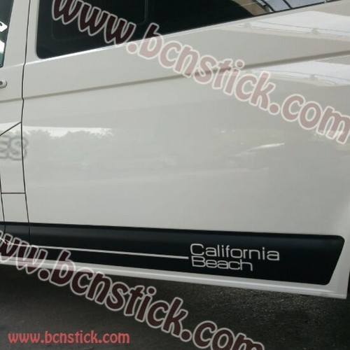 Vinilos pegatinas franjas Volkswagen California Beach