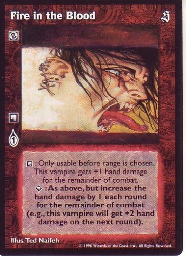 Fire in the Blood VTES CCG Mixed 